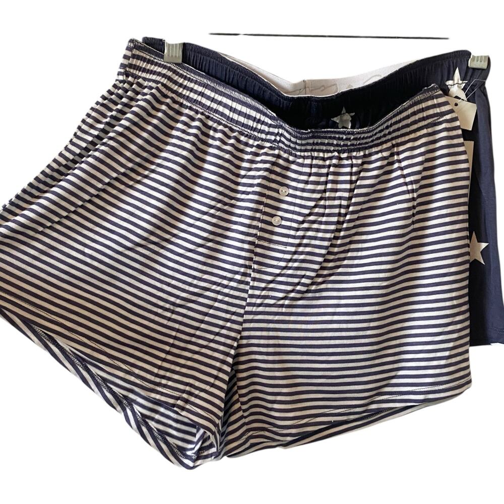 NEW JENNI INTIMATES BUNDLE OF TWO Pajama Shorts Blue Size XS Loungewear